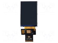 Display: TFT; 3.5"; 320x480; Illumin: LED; 54.46x82.94x3.63mm Riverdi