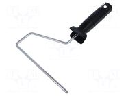 Paint roller handle; W: 180mm; Ø: 6mm; Maxi SOLID TOOLS