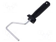 Paint roller handle; W: 100mm; Ø: 6mm SOLID TOOLS