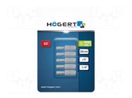Screwdriver bit; hex key; HEX 3mm; Overall len: 25mm; 5pcs. HÖGERT TECHNIK