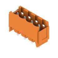 PCB plug-in connector (board connection), 5.08 mm, Number of poles: 4, Outgoing elbow: 180° Weidmuller