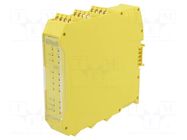 I/O extension module; 24VDC; IN: 10; OUT: 8; for DIN rail mounting REER