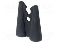 Clip-on tip protection; black CHAUVIN ARNOUX