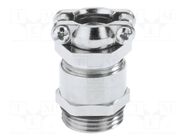 Cable gland; PG16; IP55; brass; metallic; Resistance to: UV rays LAPP