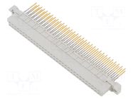 Connector: DIN 41612; plug; female; PIN: 64; straight; 2A; a+b; 13mm HARTING