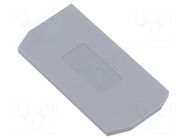 Separating plate; grey DEGSON ELECTRONICS