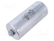 Capacitor: polypropylene; 25uF; ±5%; Ø60x137mm; Leads: connectors DUCATI ENERGIA