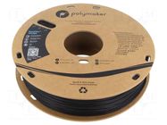 Filament: TPU-95A; 1.75mm; black; 210÷230°C; 750g; PolyFlex™ POLYMAKER