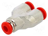 Push-in fitting; Y-Yap spliYYer; -0.99÷20bar; -20÷80°C AIGNEP