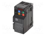 Vector inverter; Max motor power: 200/400W; Usup: 200÷240VAC OMRON