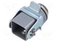 Enclosure for connectors: HDC; size H-A 3; for cable; with latch LAPP