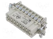 Connector: HDC; contact insert; female; EPIC H-A; PIN: 16; 16A; 250V LAPP