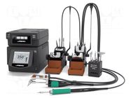 Station: soldering/desoldering; 300W; 90÷450°C; 230VAC; ESD; Ch: 4 JBC TOOLS