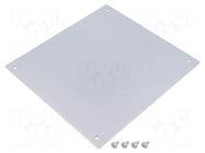 Mounting plate; aluminium TAKACHI