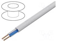 Wire; 1x2x22AWG; LonWorks; wire; Cu; FRNC; white; 305m; Øcable: 3.5mm BELDEN