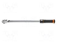 Wrench; torque; 720mm; 60÷350Nm; Mounting: 1/2" square NEO TOOLS