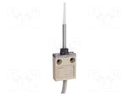 Limit switch; plunger on spring loaded element; SPDT; IP67; D4C OMRON