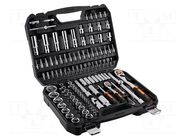 Wrench-set; 6-angles,Torx® socket,socket spanner; 110pcs. NEO TOOLS