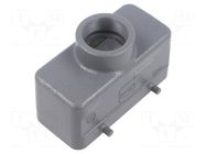 Enclosure for connectors: HDC; size 16B; Han Hv E®; IP65 HARTING