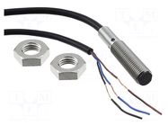 Sensor: inductive; OUT: NPN / NC; 0÷2mm; 10÷30VDC; M8; 5m; IP67; E2B OMRON