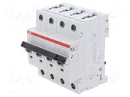 Circuit breaker; 400VAC; Inom: 16A; Poles: 3+N; Charact: C; 10kA ABB