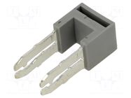 Rail mounted connector WFB2.5-01P-11 DEGSON ELECTRONICS