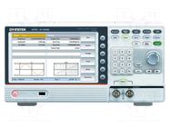 Generator: arbitrary, function; 25MHz; colour,LCD 8"; Ch: 1 GW INSTEK