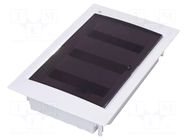 Enclosure: for modular components; IP40; plaster embedded; white PAWBOL