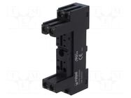 Socket; for DIN rail mounting; 5mm; SSR2,SSR9 ELCO SRL