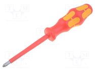 Screwdriver; insulated; Phillips; PH2; Blade length: 100mm; 1kVAC WERA