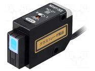 Sensor: laser; Range: 7m; retro-reflective; Connection: cables; 2m OMRON