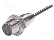 Sensor: photoelectric; Range: 100mm; PNP; diffuse-reflective; 5m OMRON