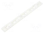 Holder; screw; polyamide,polyamide 6.6; natural; cable ties HELLERMANNTYTON