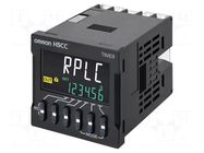Timer; SSR; 100÷240VAC; for DIN rail mounting; 45x45mm; IP20 OMRON