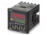 Timer; Range: 0,01s÷99999,9h; SSR; 12÷24VDC; on panel; H5CX; PIN: 9 OMRON