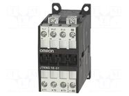 Contactor: 3-pole; NO x3; Auxiliary contacts: NC; 24VDC; 18A; J7KN OMRON