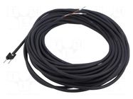 Cable with plug; -20÷55°C; 15m GELBAU