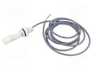 Sensor: liquid level; -20÷130°C; OUT: SPST-NO; lead; 1A; 100W; LS03 MEDER