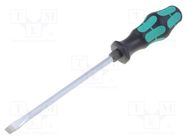 Screwdriver; slot; 10,0x1,6mm; Blade length: 175mm WERA