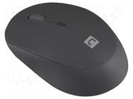 Mouse; black; wireless,optical; No.of butt: 4; 10m; Bluetooth: 5.1 NATEC