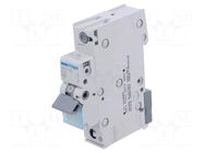 Circuit breaker; 230/400VAC; Inom: 13A; Poles: 1; Charact: B; 6kA HAGER