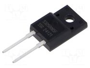 Diode: Schottky rectifying; SiC; THT; 650V; 50A; ITO220AC; tube SMC DIODE SOLUTIONS