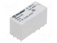Relay: electromagnetic; Ucoil: 24VDC; 30A; 16A/250VAC; 16A/24VDC FINDER