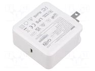 Power supply: switching; mains,plug-in; 5VDC,; 3A; 60W; 61x61x29mm SUNNY