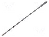 Drill bit; for concrete; Ø: 6mm; L: 310mm; SDS-Plus® FISCHER