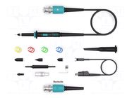 Probe: for oscilloscope; passive; 10Hz(1: 1),250Hz(10: 1); 400V TESTEC