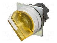 Switch: rotary; 22mm; Stabl.pos: 1; yellow; prominent; A22NZ; Pos: 2 OMRON