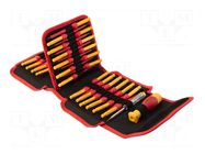 Kit: screwdrivers; insulated; 1kVAC; case; 50pcs. NEO TOOLS
