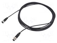 Cable: for sensors/automation; PIN: 5; plug; PUR; 5m HARTING