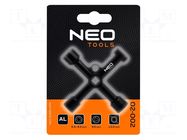 Wrench; for control cabinets NEO TOOLS